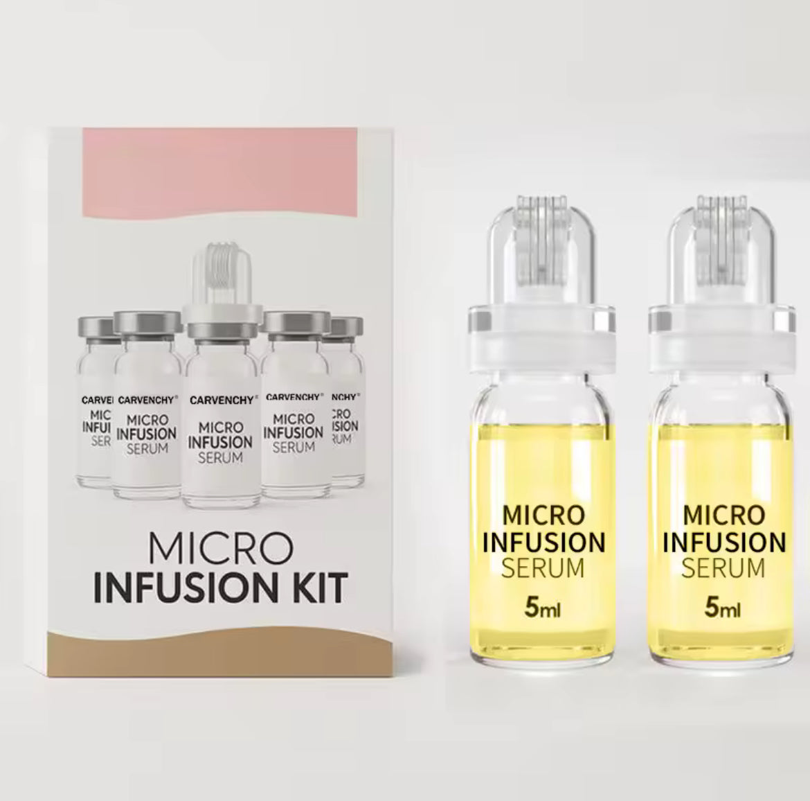 Korean Anti-Wrinkle Anti-Aging Serum Kit Collagen + Deep Hydration Repair