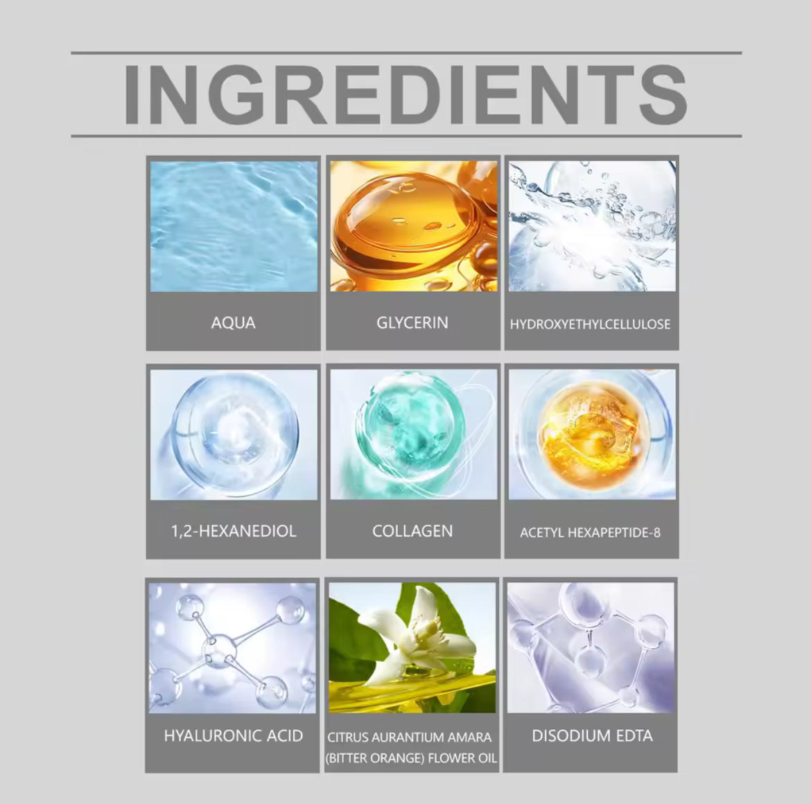 Korean Anti-Wrinkle Anti-Aging Serum Kit Collagen + Deep Hydration Repair